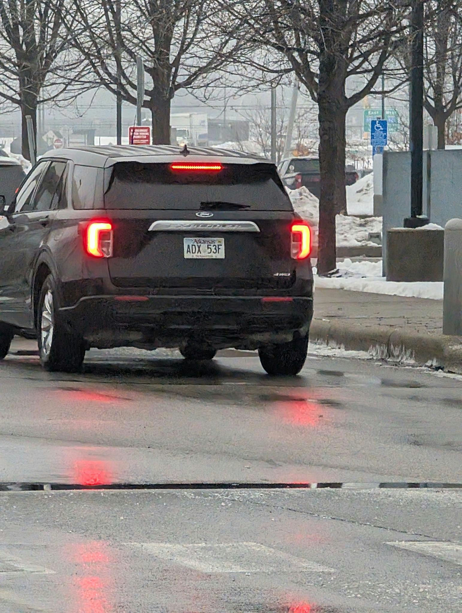 Stop ICE Plate Tracker - Plate #ADX53F