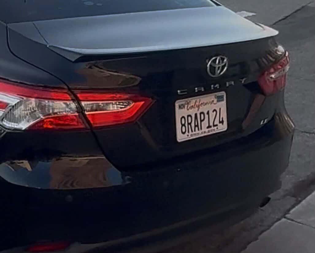Stop ICE Plate Tracker - Plate #8RAP124
