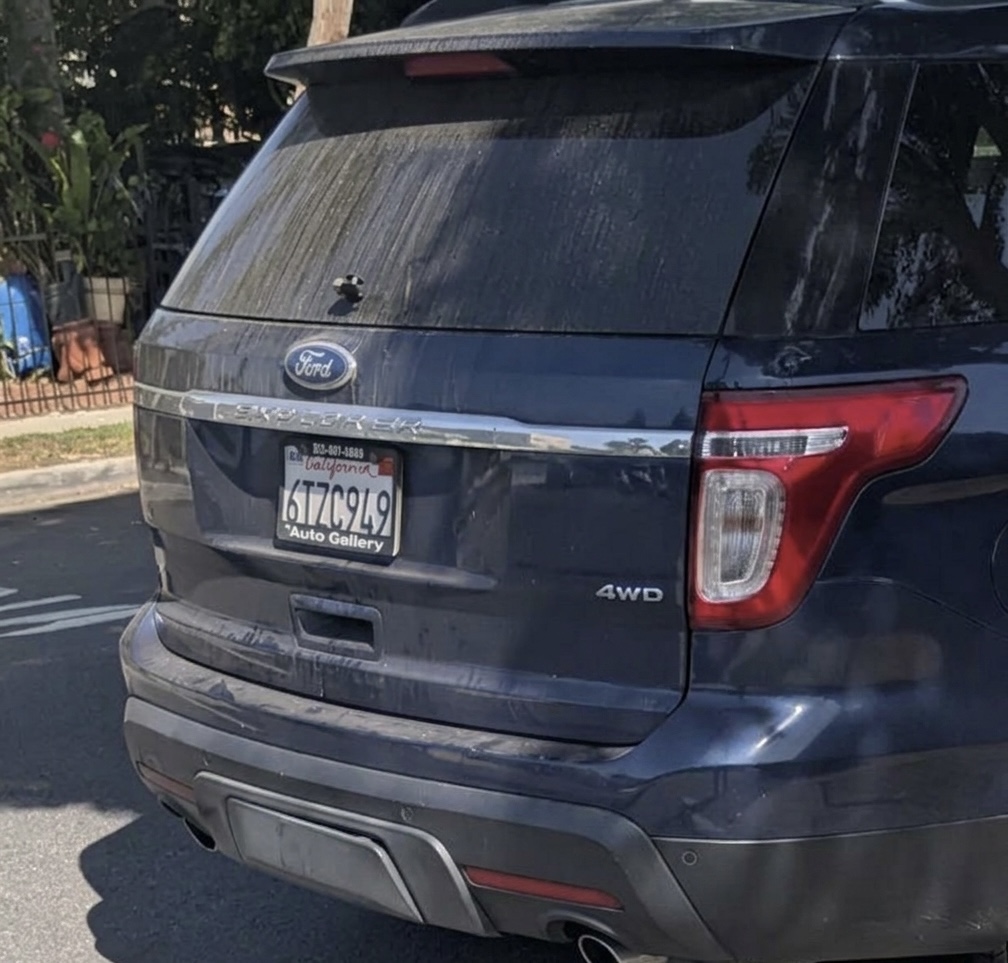 Stop ICE Plate Tracker - Plate #6TZC949